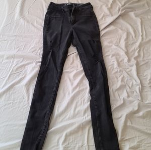 Black High Waisted Jeans